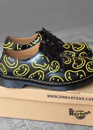 Dr martens 1461 black туфлі мартинсы туфлі жіночі