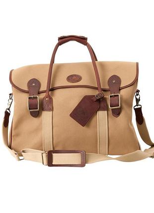 Ексклюзив стильна сумка melvill & moon canvas rift valley day bag khaki8 фото