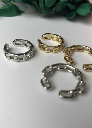 Каффы серьги
