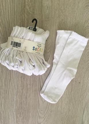 Шкарпетки в школу для дівчаток george . р. 34/36