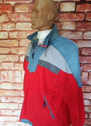 Кофта спортивная винтажная рубеж 80-90х