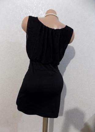 Плаття чорне міні італія розмір 444 фото