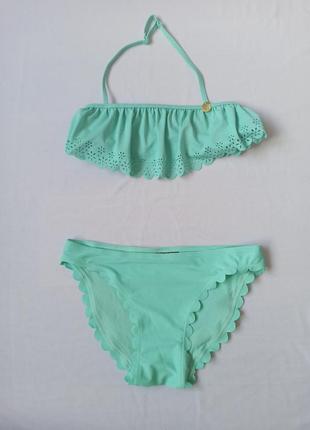 Фірмовий роздільний купальник на дівчинку зріст 146 152