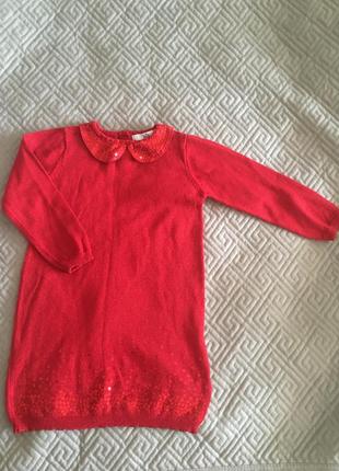 Красивое платье на девочку 2-3 года