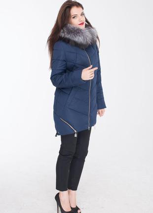 Куртка пальто пуховик очень красивое большого размера16,можно на 12-14 как оверсайз4 фото