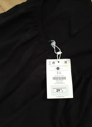 Стильное хлопковое платье bershka 6