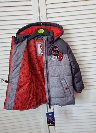 Куртка деми тёплая marvel 8