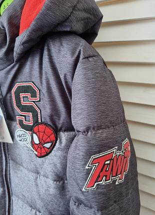 Куртка деми тёплая marvel 4