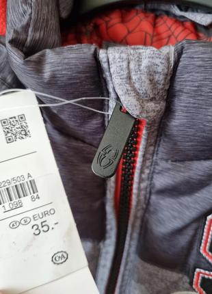 Куртка деми тёплая marvel 5