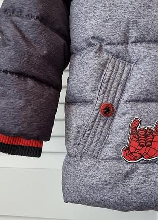Куртка деми тёплая marvel 10