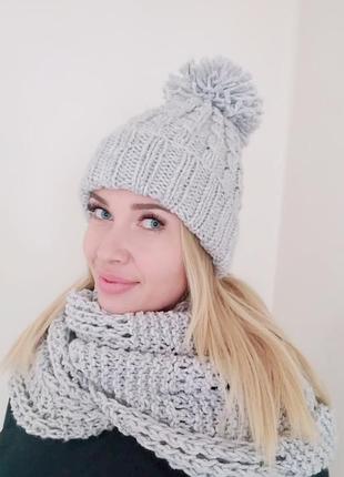 Комплект шапка+хомут