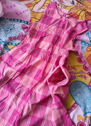 Плаття з кишенями для дівчинки 7+8 років