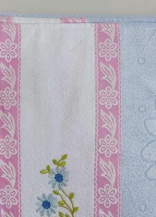 Махровая простынь papatya , 100% хлопок, турция.