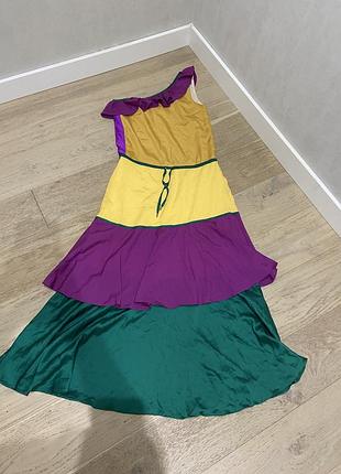 Продам яскравий літній сарафан на одне плече, 250 грн