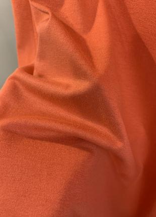 Женский оранжевый сарафан7 фото
