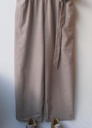 Женские комфортные брюки кюлоты от zara  р.м8 фото