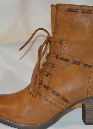 Ботинки черевики rieker зима овеча шерсть розмір 41,ботинки кожа3 фото