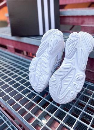 Женские кроссовки adidas ozweego cloud white | жіночі кросівки8 фото