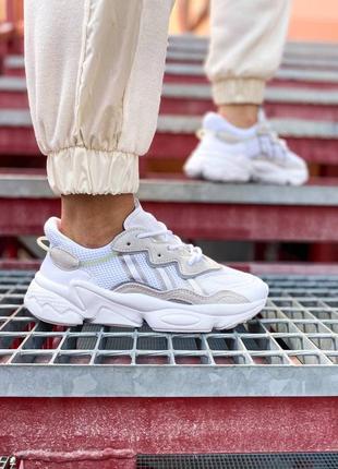 Жіночі кросівки adidas ozweego cloud white | smb