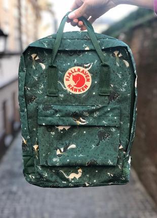 Рюкзак fjallraven kanken green fable 16л / smb3 фото