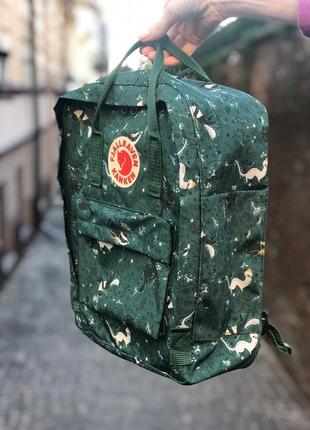 Рюкзак fjallraven kanken green fable 16л / smb2 фото