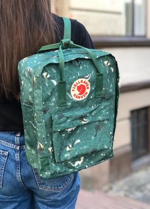 Рюкзак fjallraven kanken green fable 16л / smb