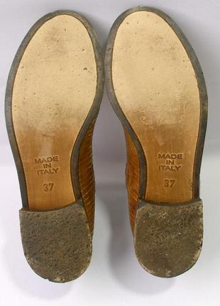 Женские итальянские кожаные туфли piranha р.375 фото