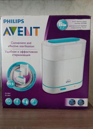 Стерилізатор philips avent 3в1