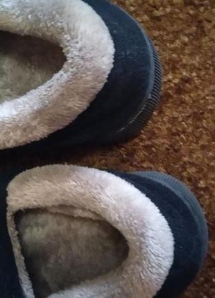 Тапочки с помпоном зимние 7