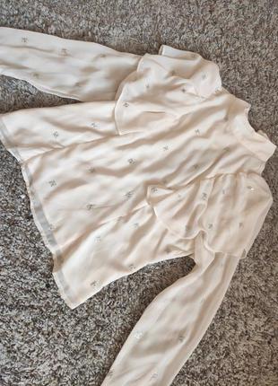 Крута повітряна блуза з цікавими рукавами від religion