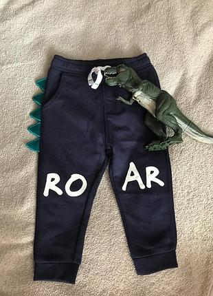 Спортивні штани начіс динозавр george next h&m, zara
