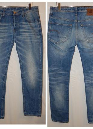 Завужені джинси із заниженою талією g star 3301 low tapered4 фото