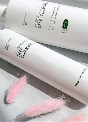 Гель для глубокого очищения deep cleanser из линии inno-derma