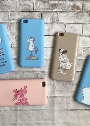 Силіконові чохли з малюнком для xiaomi redmi go
