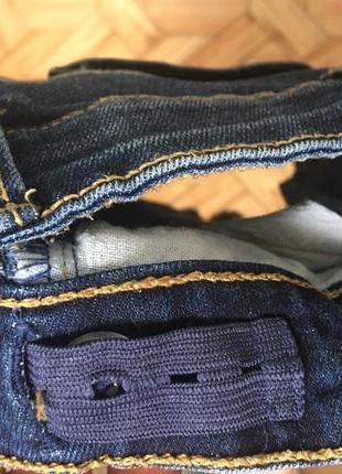 Шикарные джинсовые шорты на девочку 3-4 года tu8 фото