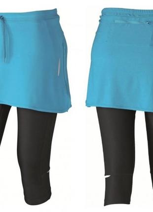 Очень крутые бриджи премиум класса с юбкой для занятий спортом от james nicholson