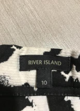 Стильная юбка в принт river island4 фото