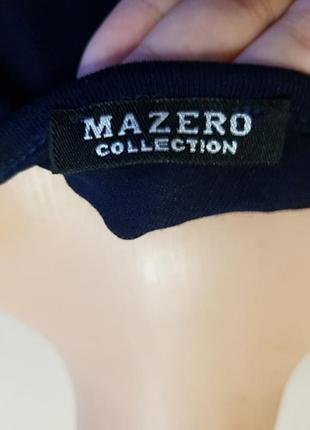 Блуза  синяя mazero 8