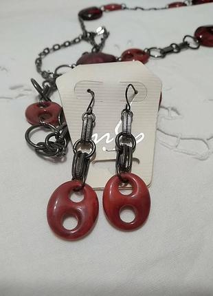Комплект. колье, ожерелье и серьги 4