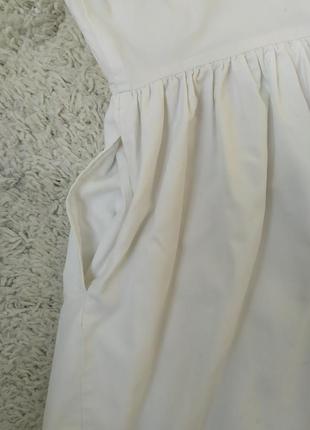 Платье белое,размер 38.3 фото