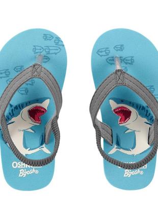 Вьетнамки детские шлепки oshkosh оригинал сша