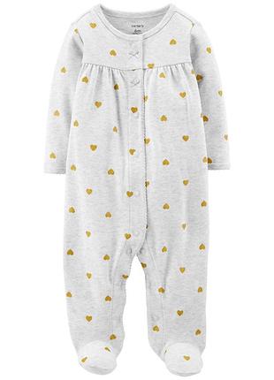 Человечек хлопковый carters для девочки 115g618