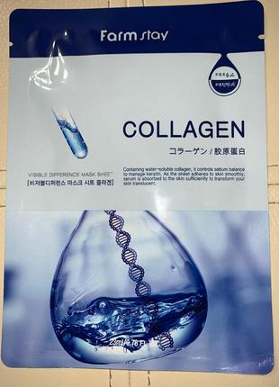 3w clinic fresh collagen mask sheet тканинна маска з колагеном 23 ml5 фото