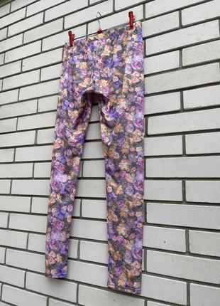 Цветочное лосины леггинсы h&m8 фото