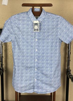 Рубашка с коротким рукавом в узор cedarwood state vn3