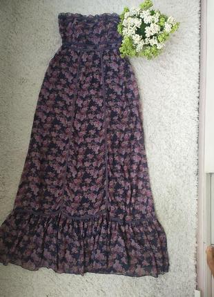 Сарафан шифоновый без брителек.