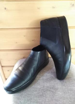 Полые ботинки, челси, ботинки от prada. оригинал. кожа. 2