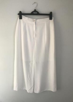 Белая шифоновая юбка италия definitions . р. 38/m4 фото