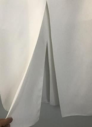 Белая шифоновая юбка италия definitions . р. 38/m2 фото
