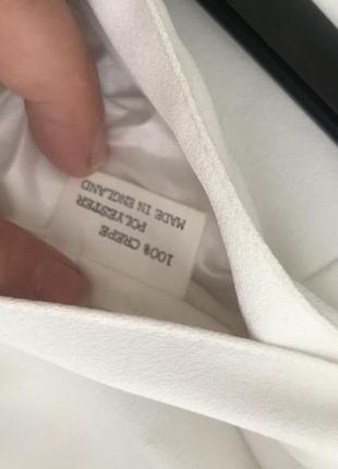 Белая шифоновая юбка италия definitions . р. 38/m5 фото